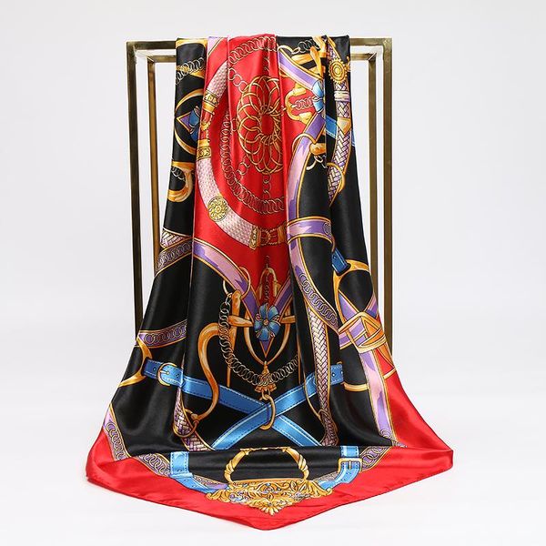 scarves square imitation silk scarf satin neck shawls for women print hijab scarfs female wraps headband hair band accessory, Blue;gray
scarves square imitation silk scarf satin neck shawls for women print hijab scarfs female wraps headband hair band accessory, Blue;gray