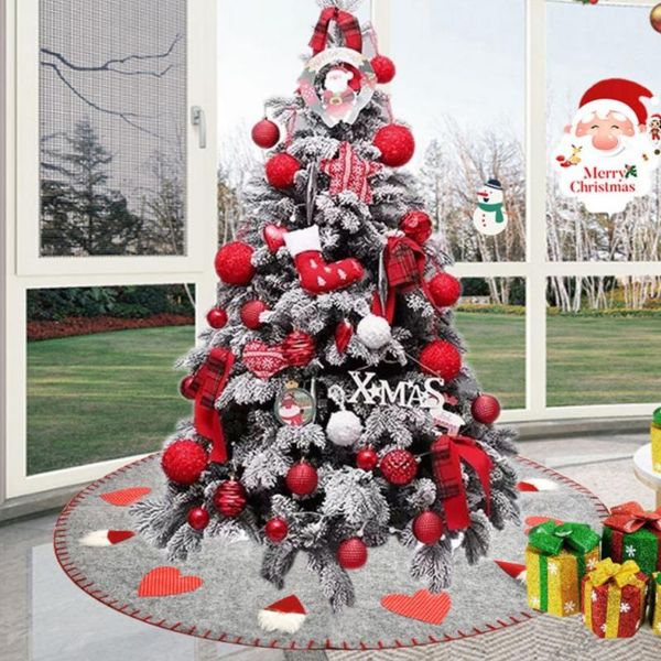 39 inch christmas tree skirt round indoor outdoor xmas tree apron floor mat christmas home party decorations
39 inch christmas tree skirt round indoor outdoor xmas tree apron floor mat christmas home party decorations