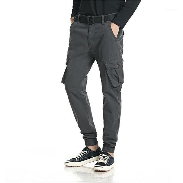 men's autumn winter cotton joggers cargo pants 2020 new casual streetwear tactical joggers pants trousers for men1, Black
men's autumn winter cotton joggers cargo pants 2020 new casual streetwear tactical joggers pants trousers for men1, Black