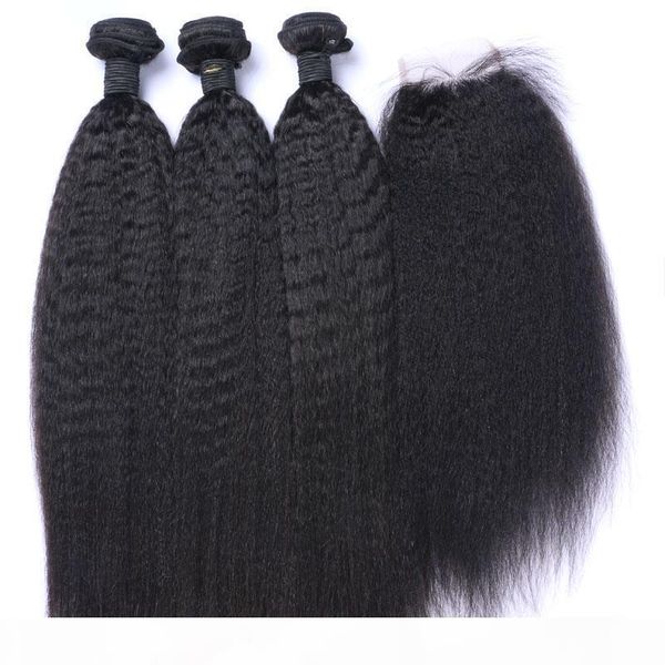 afro kinky straight brazilian hair bundles with closure human hair weaves closure 4x4 part natural color 1b black, Black;brown
afro kinky straight brazilian hair bundles with closure human hair weaves closure 4x4 part natural color 1b black, Black;brown