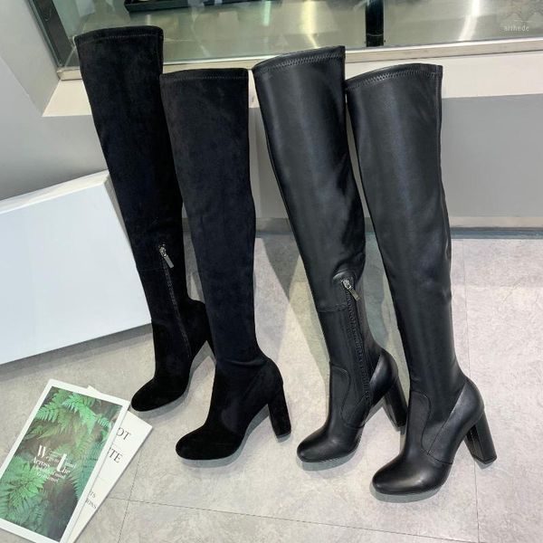 boots women over the knee long autumn winter black pointed toe 9cm square sole heels side zipper cow leather shoes1
boots women over the knee long autumn winter black pointed toe 9cm square sole heels side zipper cow leather shoes1