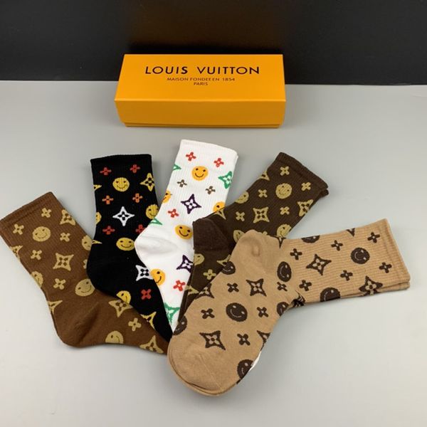 lòuis vuittòn 5 pairs/box summer men socks social color casual socks men women casual socks multicolor, Black
lòuis vuittòn 5 pairs/box summer men socks social color casual socks men women casual socks multicolor, Black