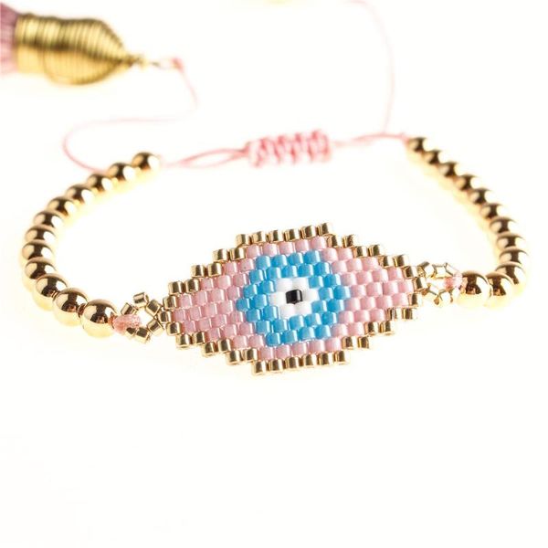 evil eye bracelet miyuki bracelets women pulseras mujer 2020 fashion tassel jewelry handmade don't fade plastic beads, Golden;silver
evil eye bracelet miyuki bracelets women pulseras mujer 2020 fashion tassel jewelry handmade don't fade plastic beads, Golden;silver