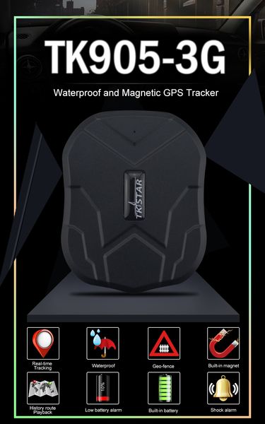 newly 3g wcdma waterproof car gps tracker tk905-3g super magnet standby 60days real time lbs position lifetime tracking
newly 3g wcdma waterproof car gps tracker tk905-3g super magnet standby 60days real time lbs position lifetime tracking
