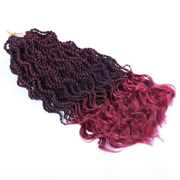 yucan ombre braiding hair senegalese twist hair crochet braids synthetic crochet braid hair 14" 35strands pack ends curly, Black
yucan ombre braiding hair senegalese twist hair crochet braids synthetic crochet braid hair 14" 35strands pack ends curly, Black