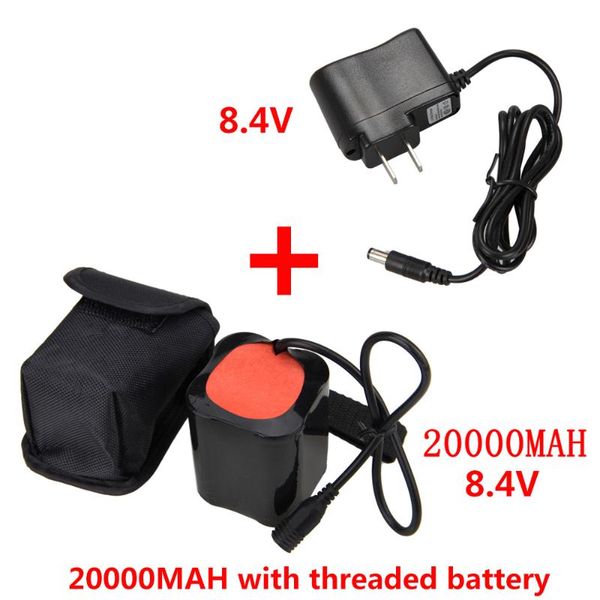 bike lights 20000mah bicycle light 8.4v 18650 for faro lantern battery threaded connector with charger
bike lights 20000mah bicycle light 8.4v 18650 for faro lantern battery threaded connector with charger