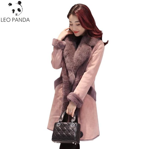 2020 new winter women pockets long sleeve fur collar double breasted coats female slim single deerskin lamb wool coat zx1348, Black
2020 new winter women pockets long sleeve fur collar double breasted coats female slim single deerskin lamb wool coat zx1348, Black
