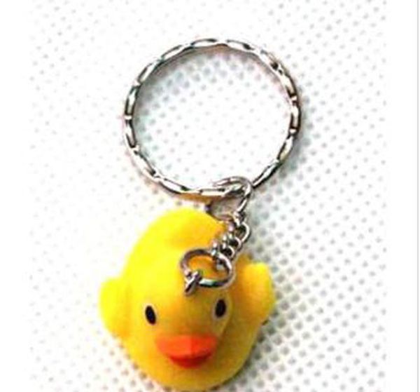 3d yellow rubber duck key chains metal key ring party gifts, Silver
3d yellow rubber duck key chains metal key ring party gifts, Silver