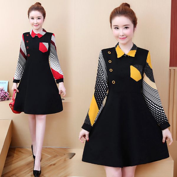 of women plus size dress l work clothes ocasional thin business shirts loose gowns 0p4u, Black;gray
of women plus size dress l work clothes ocasional thin business shirts loose gowns 0p4u, Black;gray