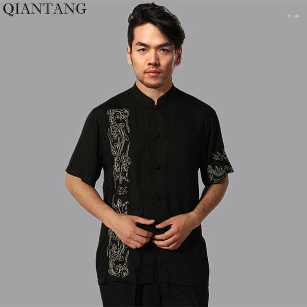 black traditional chinese style men's shirt short sleeves clothing size s l xl xxl xxxl mny-03c1, White;black
black traditional chinese style men's shirt short sleeves clothing size s l xl xxl xxxl mny-03c1, White;black