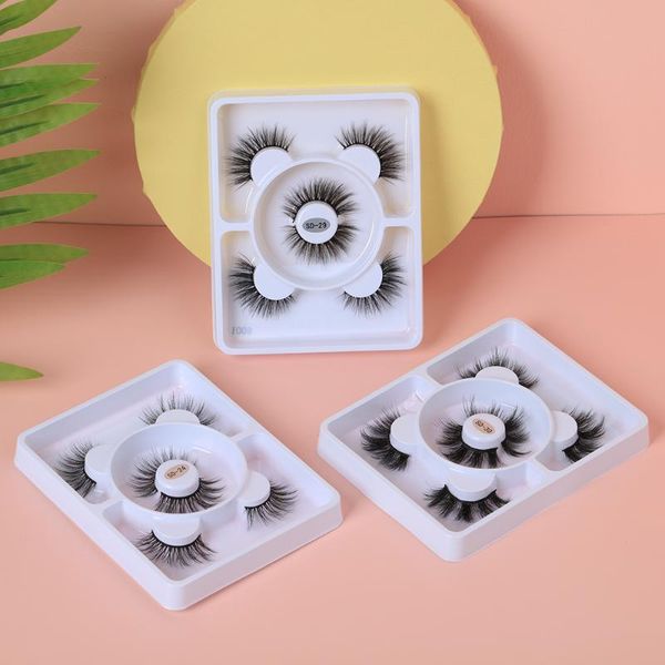 3 pairs of 3d artificial mink eyelashes false eyelashes natural thick and fluffy false makeup extension tool
3 pairs of 3d artificial mink eyelashes false eyelashes natural thick and fluffy false makeup extension tool