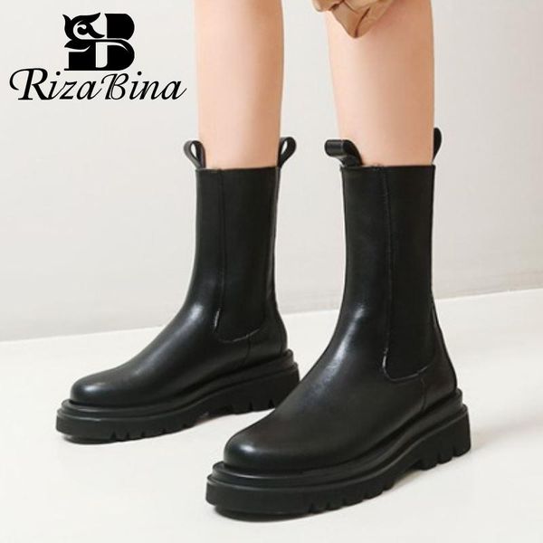 rizabina size 30-42 women half short boots real leather patchwork women winter autumn shoes fashion cool short boots, Black
rizabina size 30-42 women half short boots real leather patchwork women winter autumn shoes fashion cool short boots, Black