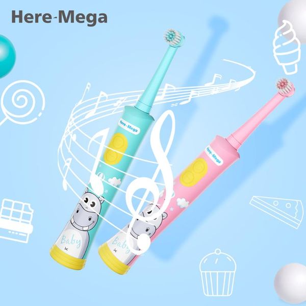 here-mega kids rotating baby electric toothbrush cleaning whitening timer children musical tooth brush usb rechargeable
here-mega kids rotating baby electric toothbrush cleaning whitening timer children musical tooth brush usb rechargeable