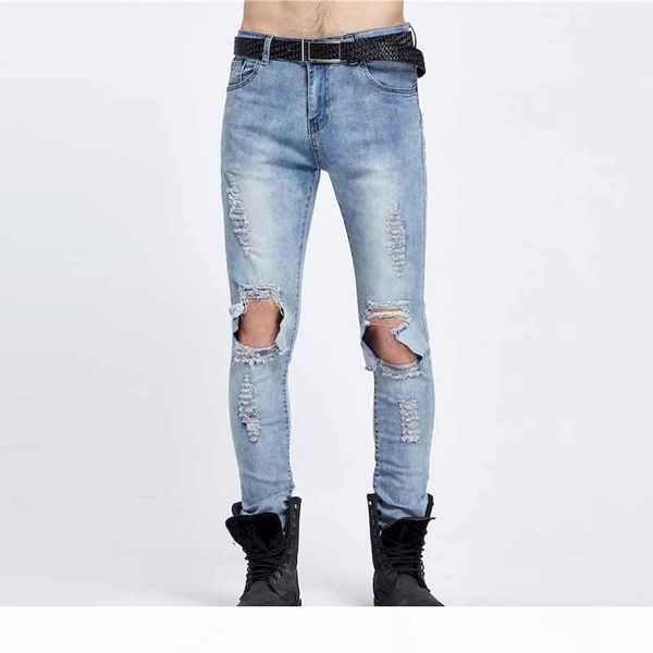 оптово-конструктор slim fit рваные джинсы мужчин привет-стрит мужские проблемные denim бегуны колено дыры омывается разрушенный jeans, Blue
оптово-конструктор slim fit рваные джинсы мужчин привет-стрит мужские проблемные denim бегуны колено дыры омывается разрушенный jeans, Blue