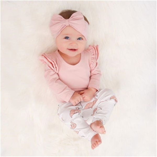 cute baby girl clothes toddler kids +flamingo print pants leggings headband 3pcs infant set children girls clothing set y200803, White
cute baby girl clothes toddler kids +flamingo print pants leggings headband 3pcs infant set children girls clothing set y200803, White