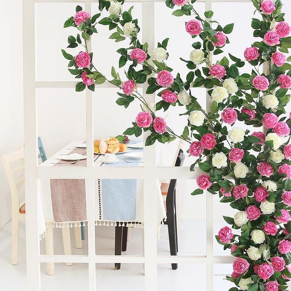 180cm artificial peony vine garland decoration silk flowers peony flower string hanging rattan for home wedding decoratio wreath1
180cm artificial peony vine garland decoration silk flowers peony flower string hanging rattan for home wedding decoratio wreath1