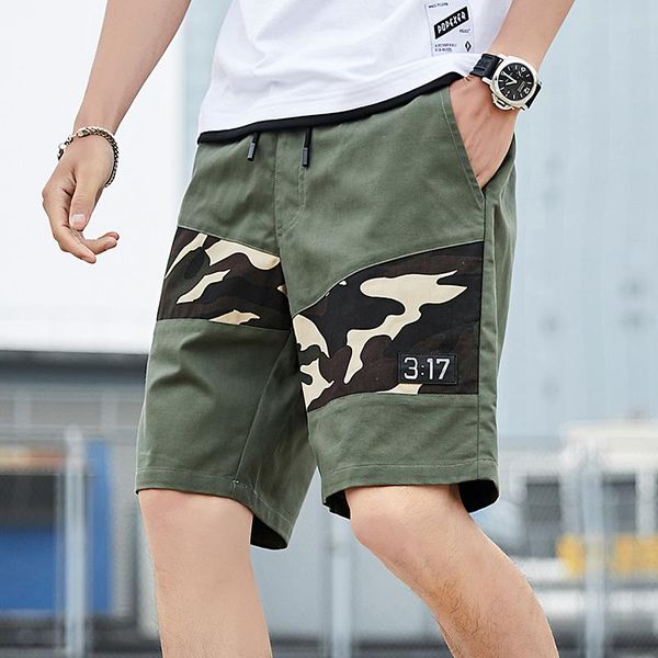 men's shorts summer sportswear trendy brand ins pure cotton student middle pants loose five point casual, White;black
men's shorts summer sportswear trendy brand ins pure cotton student middle pants loose five point casual, White;black