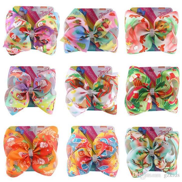 jojo siwa hair bows 8inch children's big bow new christmas knot elk print large bow hair, Slivery;white
jojo siwa hair bows 8inch children's big bow new christmas knot elk print large bow hair, Slivery;white