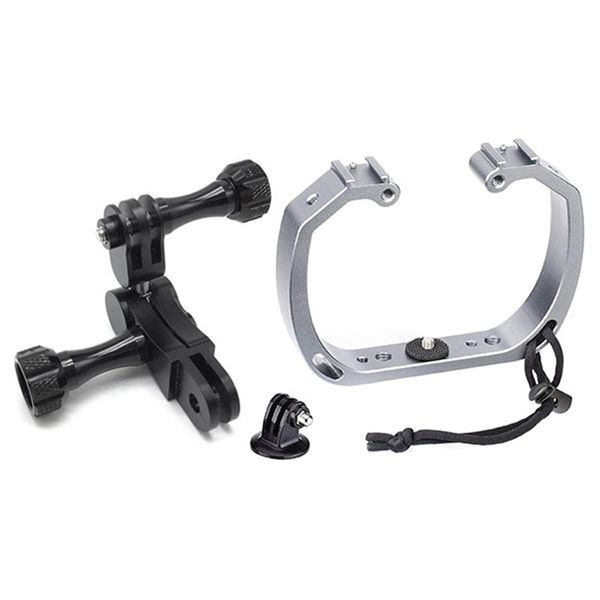 arm mount ball joint mount swivel rotating tripod adapter with underwater diving rig with cold shoe mounts & wrist strap
arm mount ball joint mount swivel rotating tripod adapter with underwater diving rig with cold shoe mounts & wrist strap