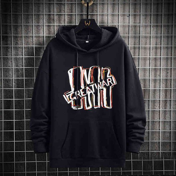 sweater hoodies trendy men's 2022 autumn youth leisure printing urban loose sports hooded, Black
sweater hoodies trendy men's 2022 autumn youth leisure printing urban loose sports hooded, Black