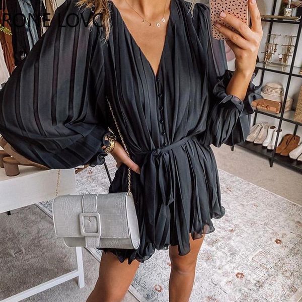 women button design mesh sleeve ruched pleated dress casual dress elegant fashion chic dress drop shipping, Black;gray
women button design mesh sleeve ruched pleated dress casual dress elegant fashion chic dress drop shipping, Black;gray