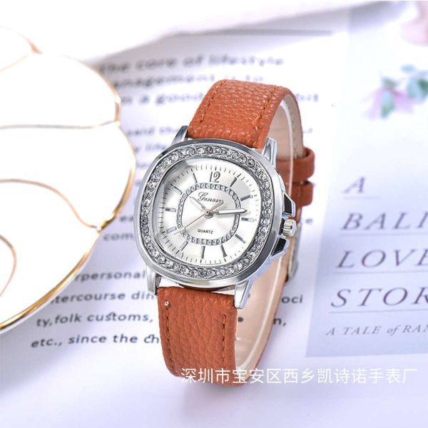 quartz belt fashion watch with fashion diamond men's watch simple fashion couple wrist watch, Slivery;brown
quartz belt fashion watch with fashion diamond men's watch simple fashion couple wrist watch, Slivery;brown
