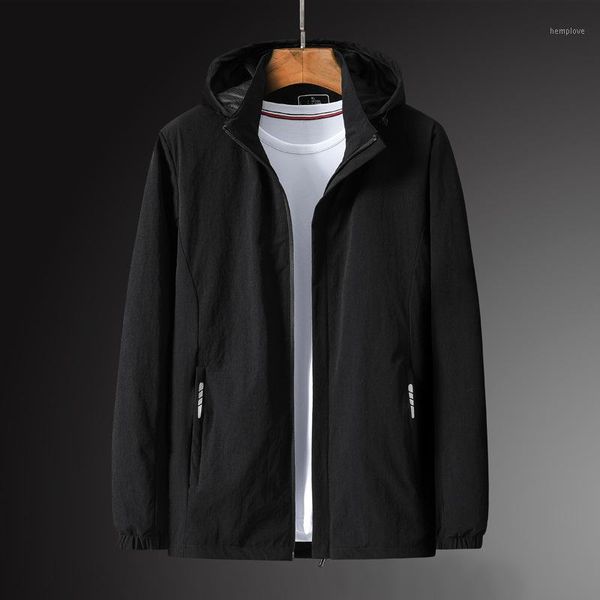 windbreaker jackets coats men casual fashion waterproof jacket hooded solid color outerwear male plus size hx3831, Black;brown 
windbreaker jackets coats men casual fashion waterproof jacket hooded solid color outerwear male plus size hx3831, Black;brown