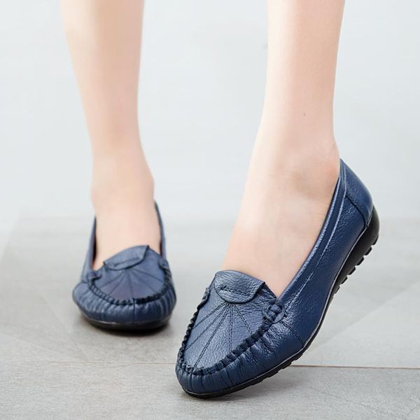 zzpohe spring/autumn fashion women's genuine leather flat shoes women casual comfortable non-slip shoes female flats large size, Black
zzpohe spring/autumn fashion women's genuine leather flat shoes women casual comfortable non-slip shoes female flats large size, Black