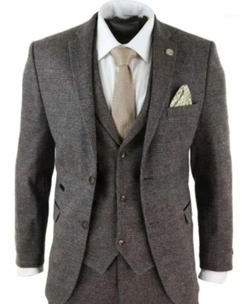 new mens suits brown 3 piece (coat+vest+pants) notch lapel terno masculino tweed wedding prom tailored fit custom suit1, White;black
new mens suits brown 3 piece (coat+vest+pants) notch lapel terno masculino tweed wedding prom tailored fit custom suit1, White;black