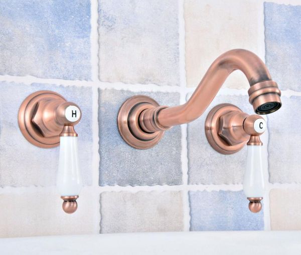 antique red copper brass widespread wall-mounted tub 3 holes dual ceramic handles bathroom tub sink faucet mixer tap asf526
antique red copper brass widespread wall-mounted tub 3 holes dual ceramic handles bathroom tub sink faucet mixer tap asf526