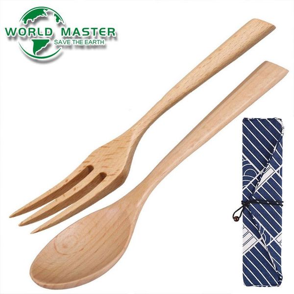 world master creative eco-friendly solid wooden jujube wood spoon fork portable flatware set
world master creative eco-friendly solid wooden jujube wood spoon fork portable flatware set