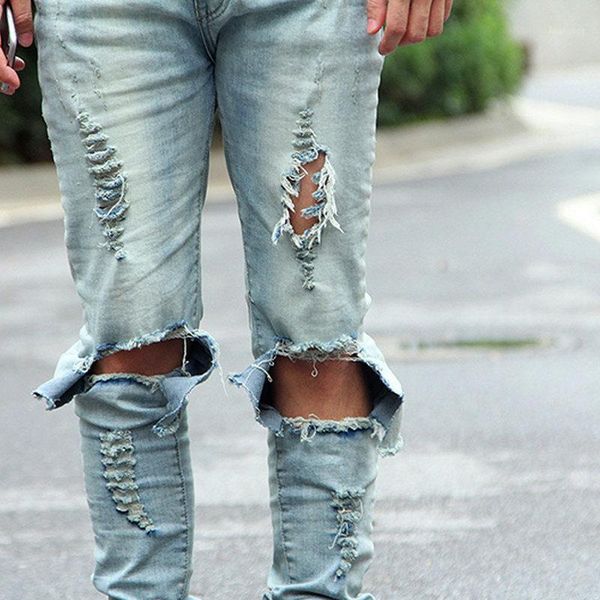 cross-border new spring street man ripped jeans male han edition high street character design1, Blue
cross-border new spring street man ripped jeans male han edition high street character design1, Blue