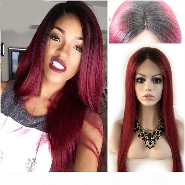 1b red 99j two tone ombre full lace human hair wigs brazilian straight middle part lace front wig glueless ombre full lace wigs, Black
1b red 99j two tone ombre full lace human hair wigs brazilian straight middle part lace front wig glueless ombre full lace wigs, Black