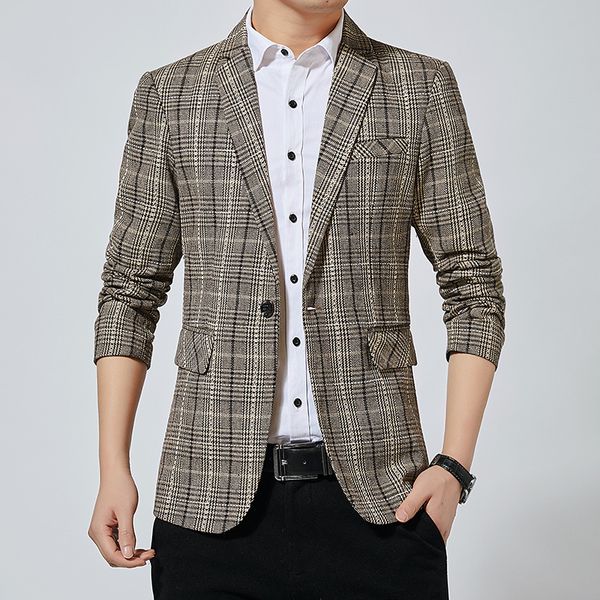 2021 spring fall luxury chess blazers new fashion thin suit chinese h63d, White;black
2021 spring fall luxury chess blazers new fashion thin suit chinese h63d, White;black