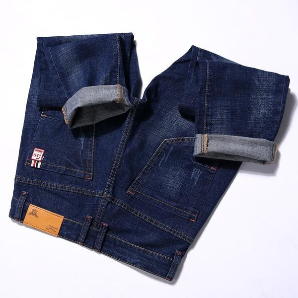 2020 spring summer new men's ripped jeans casual stretch slim fit skinny straight long denim pants plus size1, Blue
2020 spring summer new men's ripped jeans casual stretch slim fit skinny straight long denim pants plus size1, Blue