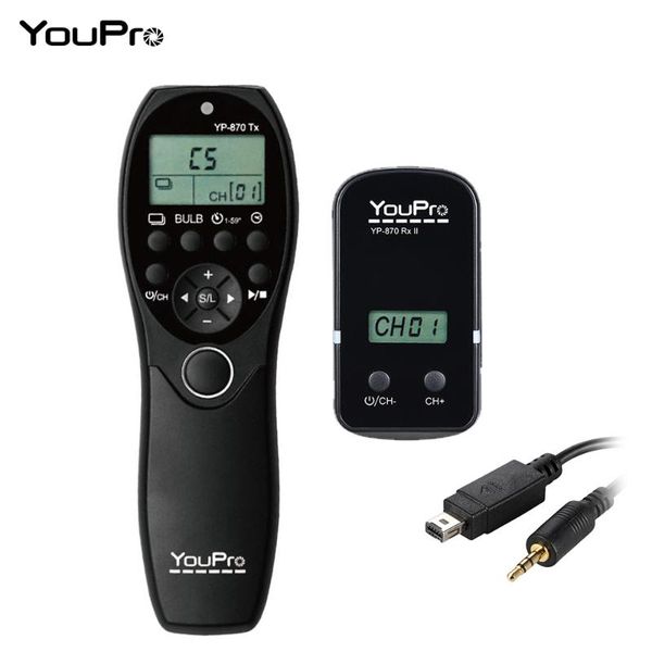 camera remotes & shutter releases youpro yp-870 s2 2.4g wireless remote control lcd timer release transmitter receiver 32 channels for dslr
camera remotes & shutter releases youpro yp-870 s2 2.4g wireless remote control lcd timer release transmitter receiver 32 channels for dslr