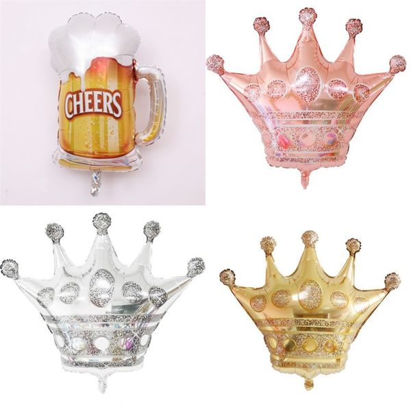 large aluminum film foil balloon two colors beer glass crown air balloons birthday wedding bridal party decoration 2 3ch l2
large aluminum film foil balloon two colors beer glass crown air balloons birthday wedding bridal party decoration 2 3ch l2