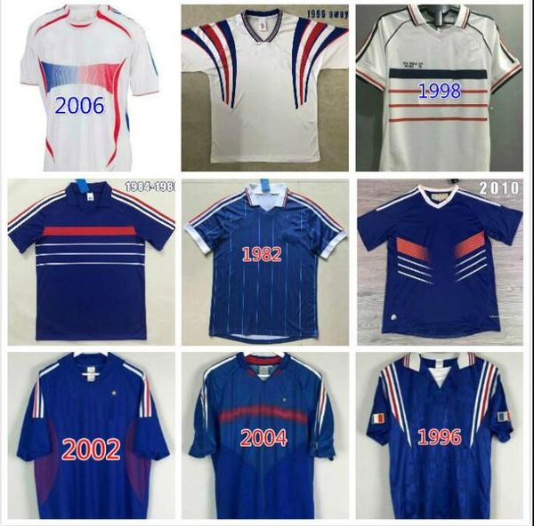 retro zidane henry vieira djorkaeff pires trezeguet deschamps soccer jerseys francia vintage shirt classic kit, Black;yellow 
retro zidane henry vieira djorkaeff pires trezeguet deschamps soccer jerseys francia vintage shirt classic kit, Black;yellow