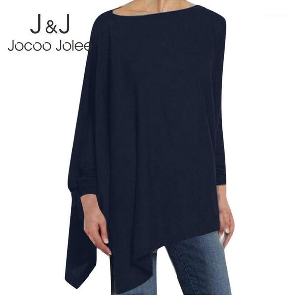 jocoo jolee women causal long sleeve cotton blouse spring loose irregular shirt female solid sweatshirt female pullover1, White
jocoo jolee women causal long sleeve cotton blouse spring loose irregular shirt female solid sweatshirt female pullover1, White