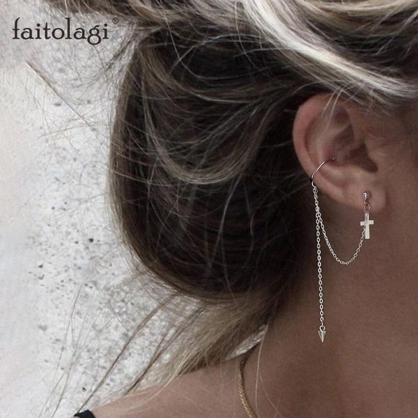 stud simple cross long tassel chain earrings for women hip hop silver color geometric piercing earring jewelry party boy girl gift, Golden;silver
stud simple cross long tassel chain earrings for women hip hop silver color geometric piercing earring jewelry party boy girl gift, Golden;silver