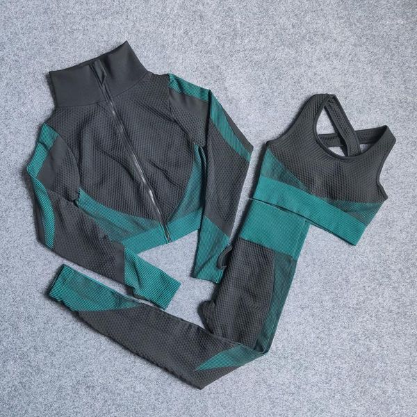 yoga outfits 3 pcs set bra/leggings/coat stretch seamless pants sets women gym fitness clothing high waist running sportswear1, White;red
yoga outfits 3 pcs set bra/leggings/coat stretch seamless pants sets women gym fitness clothing high waist running sportswear1, White;red