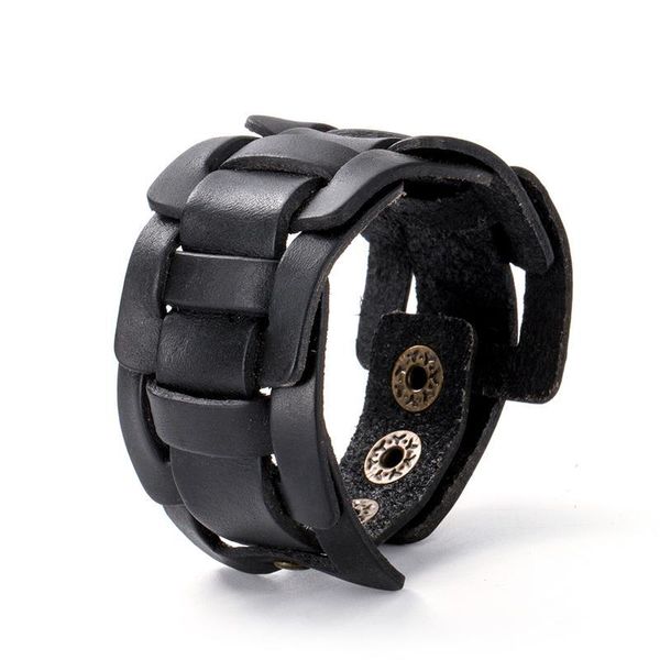 eif dock hight quality wide belt genuine leather charm bracelet for men motorcycle rider punk male wristband wrap b jlltop
eif dock hight quality wide belt genuine leather charm bracelet for men motorcycle rider punk male wristband wrap b jlltop