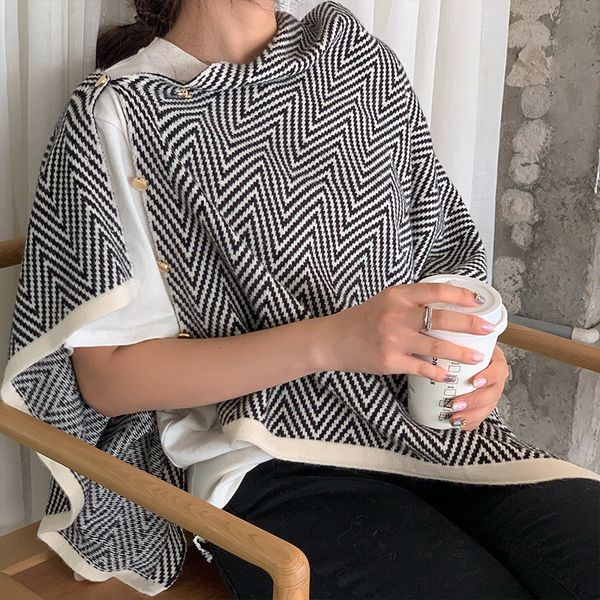 knitted cape with shoulder shawl and net red shirt with skirt multi-functional neck and scarf for women in autumn and winter, Blue;gray
knitted cape with shoulder shawl and net red shirt with skirt multi-functional neck and scarf for women in autumn and winter, Blue;gray