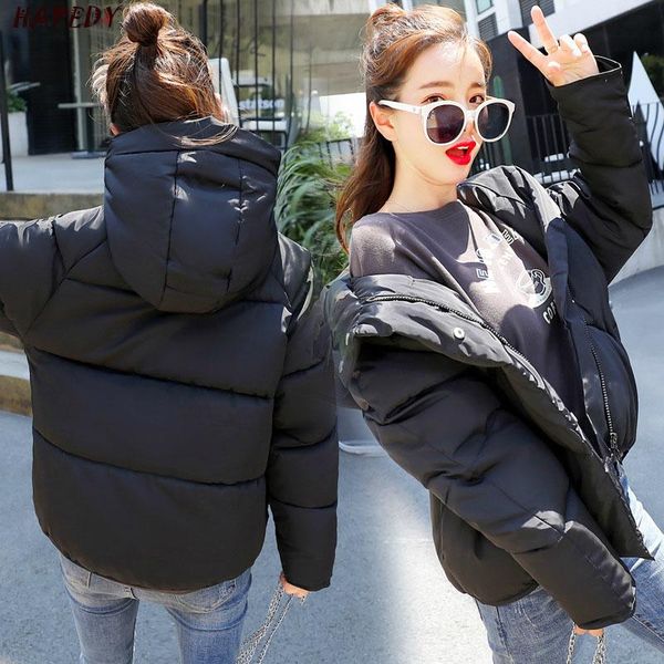 new fashion slim cotton solid color women short hooded winter large size loose short-length women cotton-padded jacket ca6864, Black
new fashion slim cotton solid color women short hooded winter large size loose short-length women cotton-padded jacket ca6864, Black
