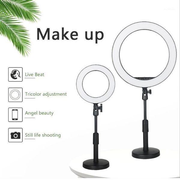 6/10 inch led selfie ring light 16 26cm p lamp for live video shooting dimmable youtube w/ deskstand camera phone light1
6/10 inch led selfie ring light 16 26cm p lamp for live video shooting dimmable youtube w/ deskstand camera phone light1