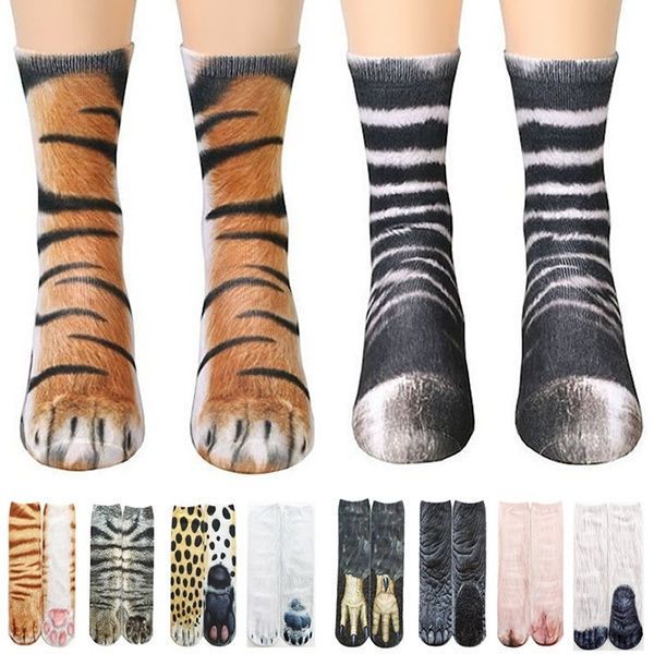 socks fashion 3d printed funny animal paw cat dog tiger feet children cotton crew sock women socks
socks fashion 3d printed funny animal paw cat dog tiger feet children cotton crew sock women socks