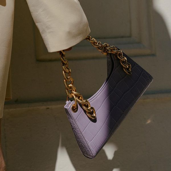 women's high-end small bag autumn/winter 2020 fashionable new style with crocodile baguette bag french niche single-shoulder
women's high-end small bag autumn/winter 2020 fashionable new style with crocodile baguette bag french niche single-shoulder