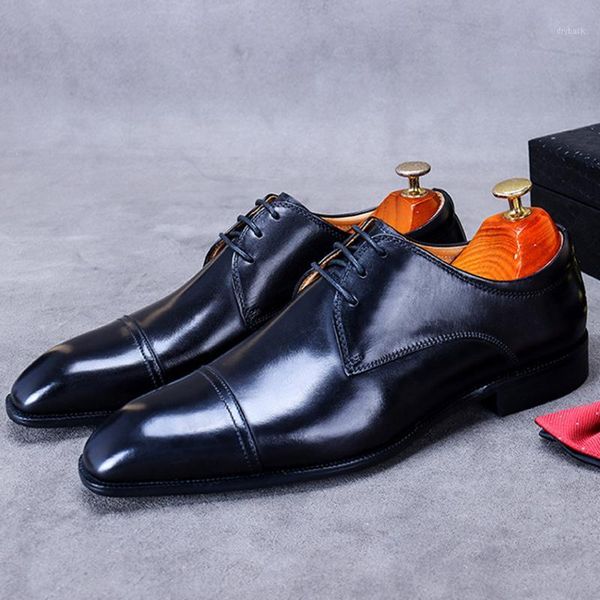 dress shoes vintage square toe man handmade bridal genuine leather formal oxfords cap men's wedding party flats ss7571, Black
dress shoes vintage square toe man handmade bridal genuine leather formal oxfords cap men's wedding party flats ss7571, Black