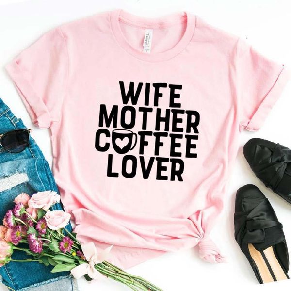 women t shirt wife mother coffee lover letters print tshirt women short sleeve o neck loose t-shirt ladies causal tee shirt, White
women t shirt wife mother coffee lover letters print tshirt women short sleeve o neck loose t-shirt ladies causal tee shirt, White