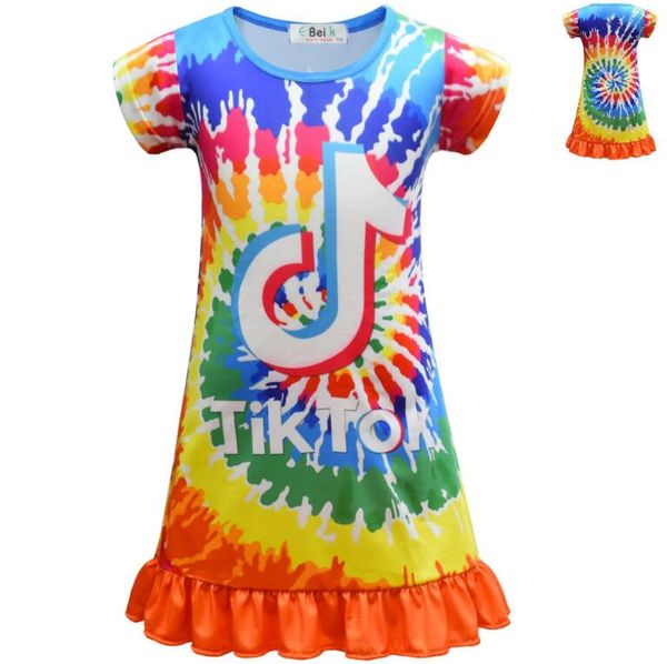 tik tok toddler girls' dress ice silk short sleeve ruffle dress home dress skirt up for 2-8 t, Red;yellow
tik tok toddler girls' dress ice silk short sleeve ruffle dress home dress skirt up for 2-8 t, Red;yellow